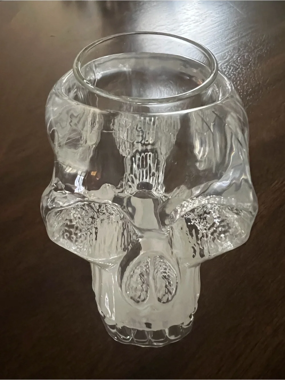 Clear Glass Skull